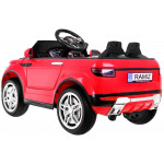 Elektrické autíčko Rapid Racer - nelakované - červené